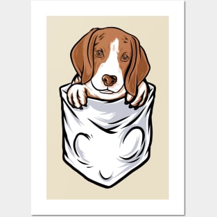 Dog In Pocket Posters and Art